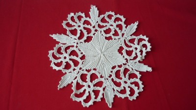 MILEU MACRAME, MACRAMEU M16 D=26 cm. foto