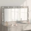 VidaXL Oglindă de Toaletă Gri beton Beton 100 x 55 x 18 cm Oglindă