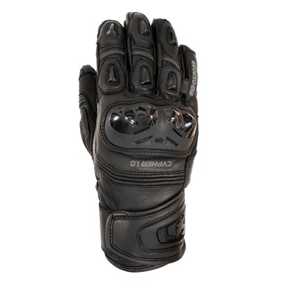 MBS Manusi piele Oxford Cypher 1.0, negru, M, Cod Produs: GM223203MOX foto
