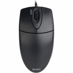 Mouse A4Tech OP620D-U1, Wired, USB, 4 Butoane, Senzor Optic, Scroll, Black foto