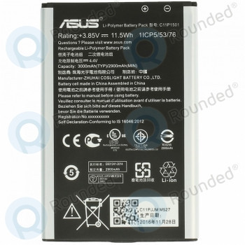 Asus Zenfone Selfie (ZD551KL) Zenfone 2 Laser (ZE550KL ZE601KL) Baterie C11P1501 3000mAh 0B200-01770600 foto