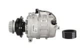 Compresor aer conditionat VW Phaeton (3D2), 2003-2016, motorizare 5.0 TDI, 230kw, diesel, mm, caneluri, de tip Denso: 7SEU16C