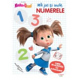 Masha si Ursul. Ma joc si invat. Numerele. Carte de activitati cu autocolante