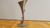 SOLIFLORA FRANTA, VAZA FLORI METALICA LUCRATA MANUAL STIL ART DECO, VAS FLORI, Vase