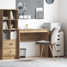 vidaXL Birou stejar artizanal 90 x 40 x 76 cm Lemn compozit
