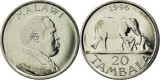 Malawi 1996 - 20 tambala UNC