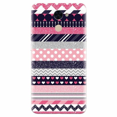 Husa silicon pentru Huawei Enjoy 7 Plus, Love Pattern foto