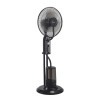 Ventilator cu Pulverizare Vapori de Apa si Umidificare, Negru, Putere 75W, Diametru 40cm, 3 Viteze