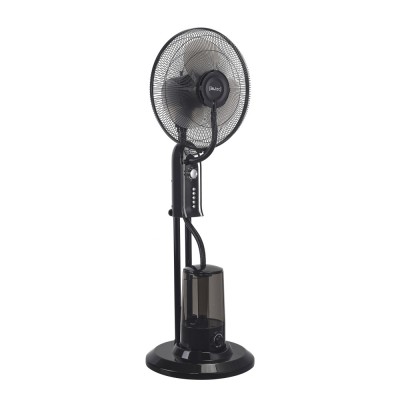 Ventilator cu Pulverizare Vapori de Apa si Umidificare, Negru, Putere 75W, Diametru 40cm, 3 Viteze foto