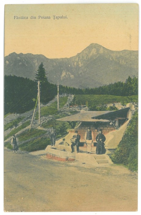 945 - POIANA TAPULUI, Busteni, Prahova, Romania - old postcard - used - 1911