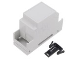 Carcasă şină DIN Y 90mm X 36mm Z 58mm PPO gri deschis