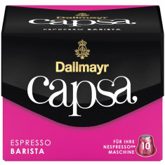 Capsule Cafea Dallmayr Capsa Espresso Barista, compatibil Nespresso, 10 capsule, 56 gr.