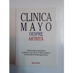 CLINICA MAYO DESPRE ARTRITA de GENE G. HUNDER