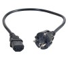 Cablu Alimentare C2G Universal 10m, CEE 7/7 - IEC 320 C13, 250V, 10A, Negru, 88547