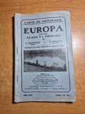 Manual de geografie - europa-pentru clasa a 5-a primara - anul 1929-romania mare