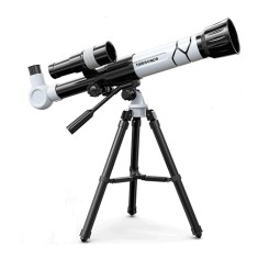 Telescop cu trepied pentru copii, alb