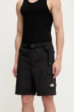 The North Face pantaloni scurți TNF X NSE culoarea negru, NF0A8BJMJK31