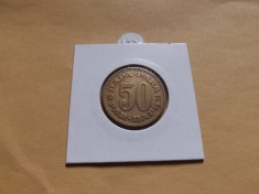 Iugoslavia 50 Para 1973 foto