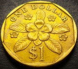 Moneda 1 DOLAR - SINGAPORE, anul 1997 * cod 3681 A