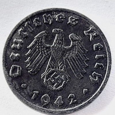 Germania Nazista 1 reichspfennig 1942 A ( Berlin) foto