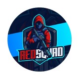 Covor pentru scaun gaming SPACER, protectie parchet, cauciuc si material textil, 1200 x 3mm, rotund, REDSQUAD 46501468 &quot;SPFP-REDSQUAD-120&quot;