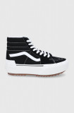 Cumpara ieftin Vans teniși UA SK8-Hi Stacked femei, culoarea negru VN0A4BTW5ZN1-BLACK