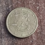 C50 - Moneda foarte veche - 50 euro centi - Finlanda - 2000, Europa