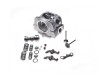 Chiulasa Completa Cross 4T 125cc, 55mm - Piese Moto, Bloc Motor, Chiulase - Camera Ardere 55 mm, Distanta Prezoane 50/52 mm