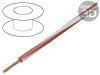 Cablu electric litat Cu 1,5mm2 PVC roșu-alb 450V/750V