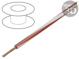 Cablu Electric PVC 2,5mm2 Roșu-Alb 450V/750V