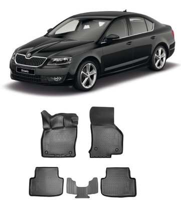 Covorase cauciuc tip tavita Skoda Octavia IV (A8) (2020-2021) foto
