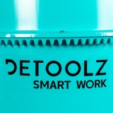 Betoniera Detoolz 180L cu motor 1000W, robusta si usor de manevrat