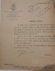 1928 Document semnat Mihail BERCEANU primaria BUCURESTI D1/ penelist, deputat
