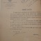 1928 Document semnat Mihail BERCEANU primaria BUCURESTI D1/ penelist, deputat