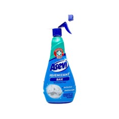 Solutie de Curatat si Igienizant Baia, Asevi, cu Pulverizator, 750 ml