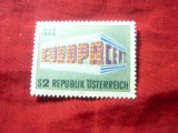 Serie 1 valoare Austria 1969 - Europa CEPT
