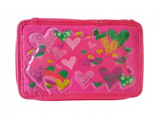 Penar pentru copii cu Inimi, Roz, 20 cm, LTOY46