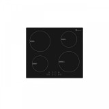 Plita Incorporabila Studio Casa Indra 60 Boost Inductie, 5800 W, 4 Zone, 60 Cm, Sticla Neagra