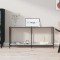 vidaXL Masă consolă,alb, 160x35x75,5 cm, sticlă securizată 331700