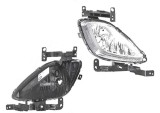 Proiector ceata Hyundai Elantra (Md/Ud), 08.2010-10.2013, fata, Dreapta, Sedan, H27W/2 (GE881); omologare: ECE/SAE, Depo