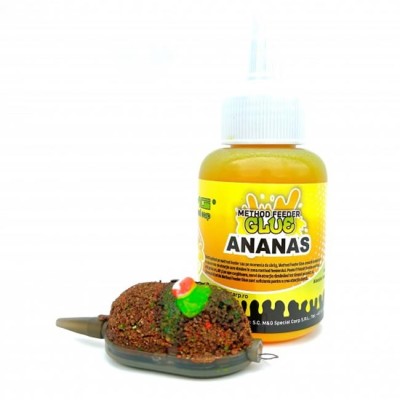 Aditiv Lichid MG Special Carp Method Feeder Glue Ananas 100ml foto