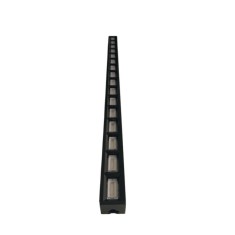 Corp iluminat liniar cu LED, 50W, 120cm, 6500K, negru