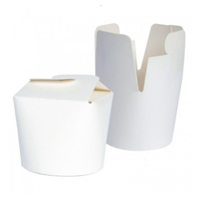 Set 50 buc Doner box Noodles Box, alb, 26 oz, 769 ml