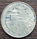 (M1416) MONEDA SUA - QUARTER DOLLAR 2009, LIT. D - PUERTO RICO, MAI RARA