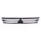 Grila masca fata MITSUBISHI ECLIPSE CROSS, 10.2017-,Cu ornamente cromate, cu mulaje argintii; negru