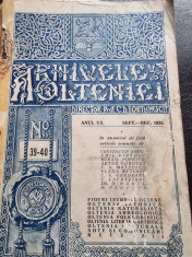 Revista Arhivele Olteniei nr.39-40/1928 foto