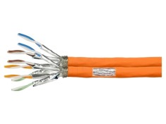 Cablu LOGILINK S/FTP Cat 7 LSZH portocaliu 50m