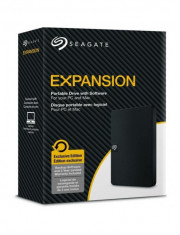 HDD extern Seagate Expansion Portable 2TB, USB 3.0, Negru foto