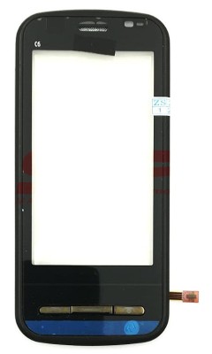 Touchscreen cu Rama Nokia C6 BLACK foto