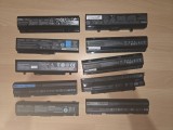 lot 10 baterii diverse modele - pentru laptop -